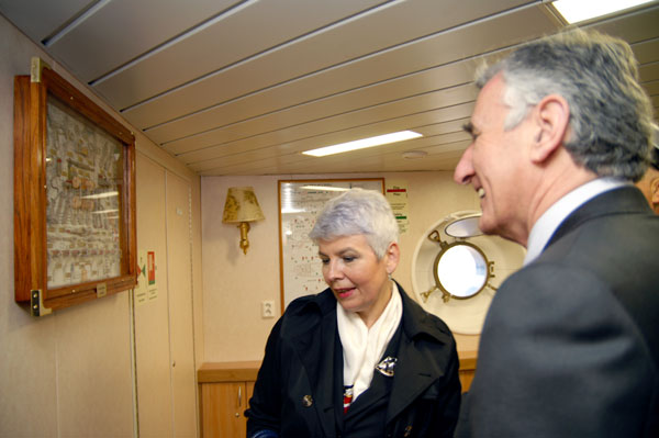 2010. 03. 23. - Premijerka Kosor kuma školskog broda Kraljica mora
